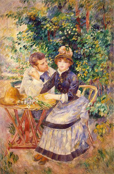 Pierre-Auguste Renoir In the Garden, Germany oil painting art